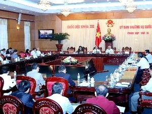 Comité Permanente de Asamblea Nacional continúa XVI reunión